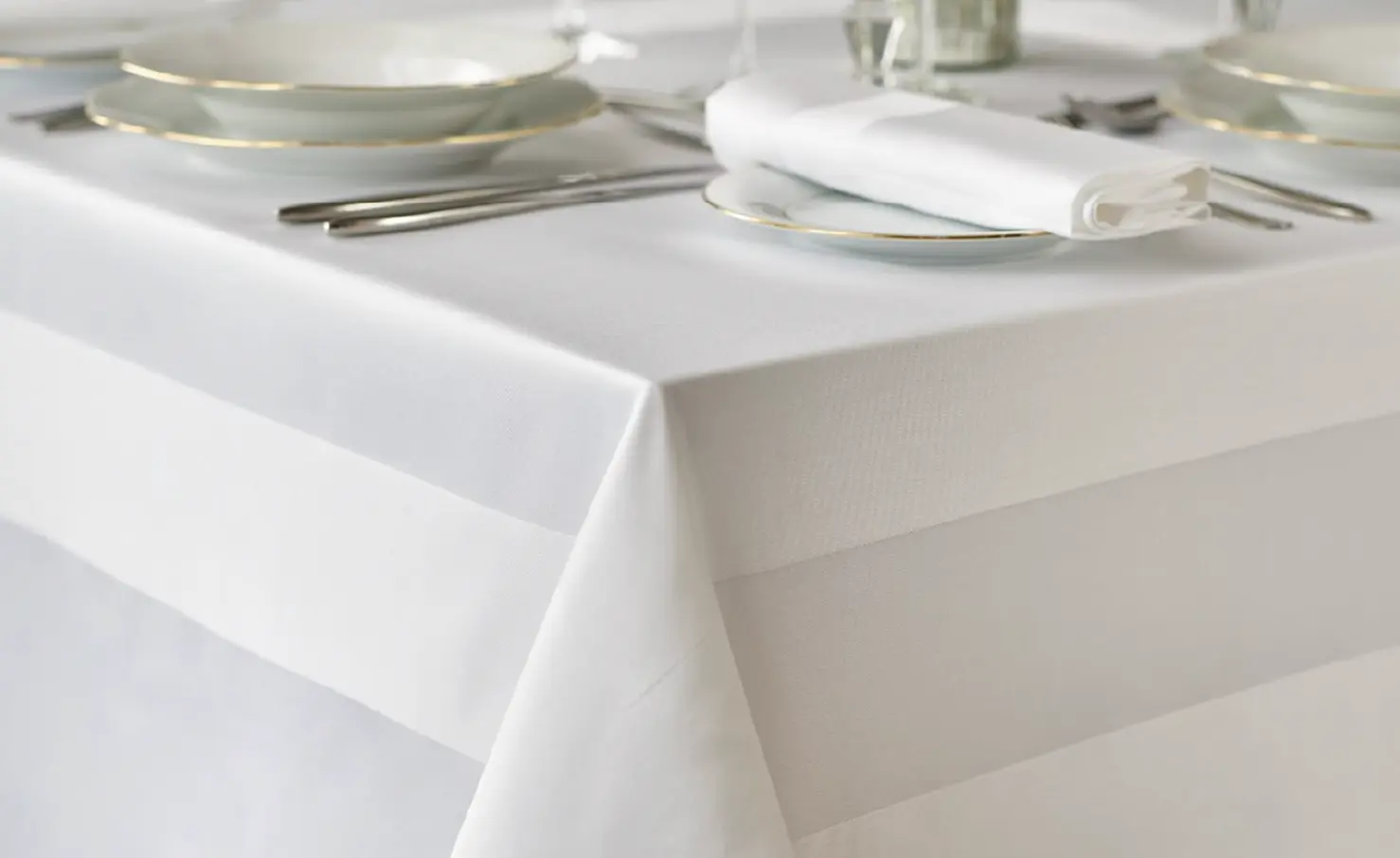 Table linen available to purchase